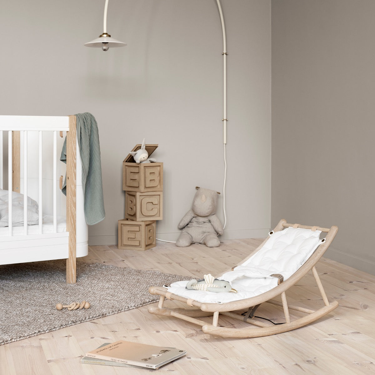 Baby &amp; Peuter Wipstoel Wit