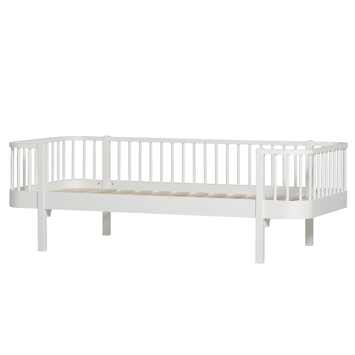Wood Day Bed White