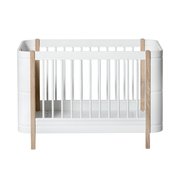 White discount oak cot