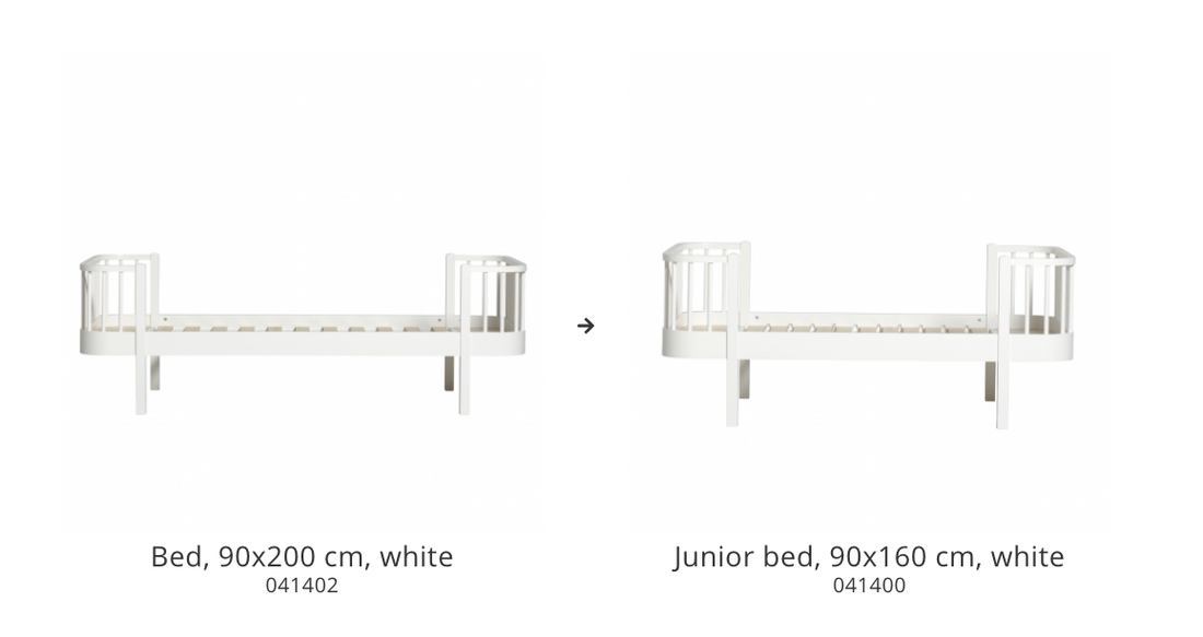 Conversion Set | Bed To Junior Bed