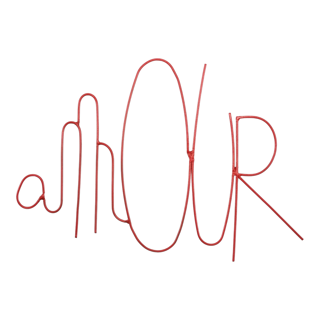 Amour Wire Woord Red