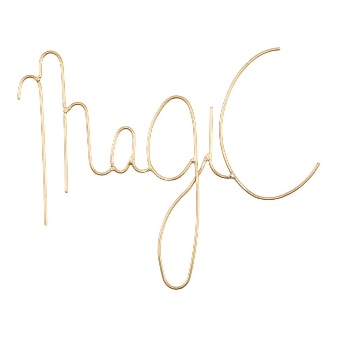 Magic Wire Woord Gold